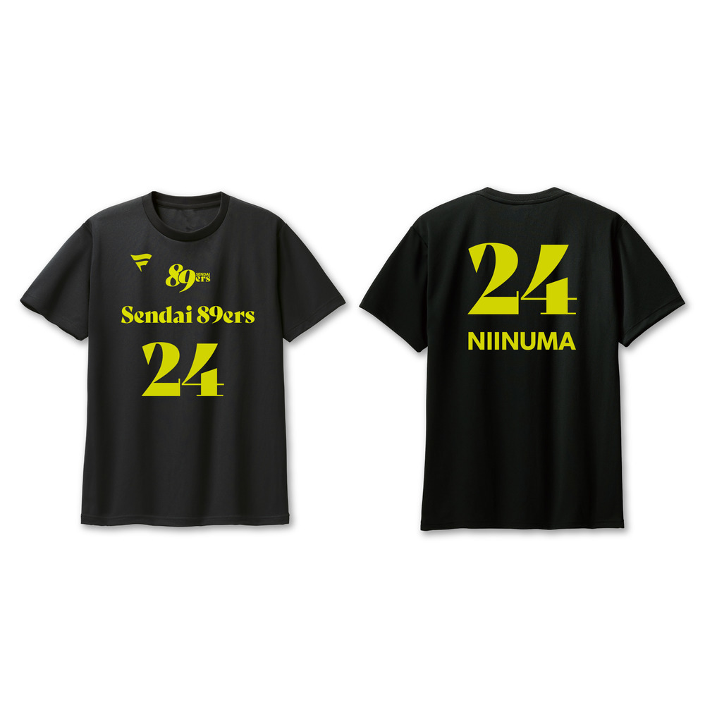 ネーム&ナンバーTシャツ 2025-26 詳細画像 #24 新沼 康生 1